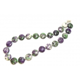 Beaded Calsilica Necklace